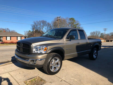 2007 Dodge Ram Pickup 1500 for sale at E Motors LLC in Anderson SC