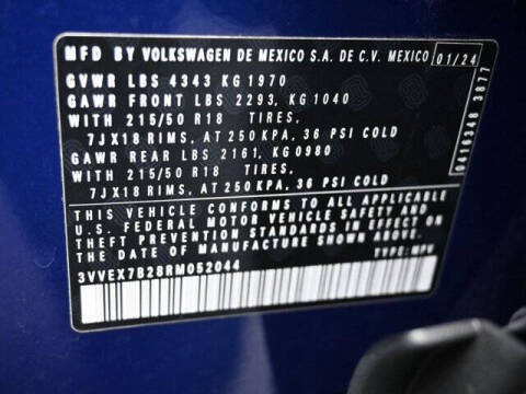 2024 Volkswagen Taos SE