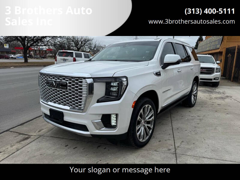 2021 GMC Yukon for sale at 3 Brothers Auto Sales Inc in Detroit MI