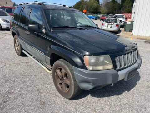 2004 Jeep Grand Cherokee for sale at UpCountry Motors in Taylors SC