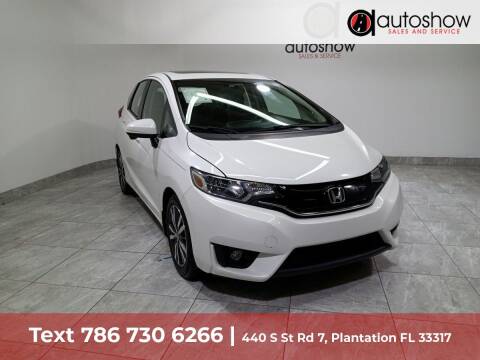 2017 Honda Fit for sale at AUTOSHOW SALES & SERVICE in Plantation FL