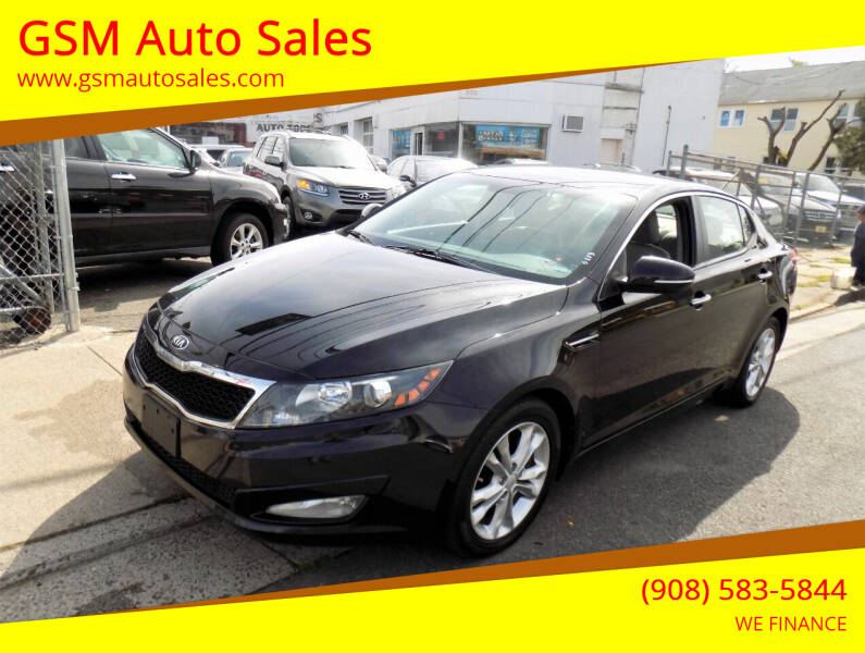 2013 Kia Optima for sale at GSM Auto Sales in Linden NJ