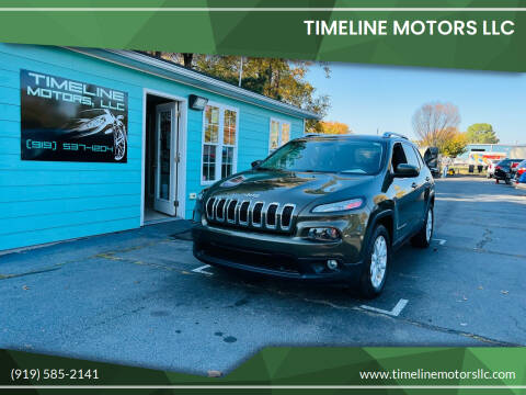 2014 Jeep Cherokee for sale at Timeline Motors LLC in Clayton NC