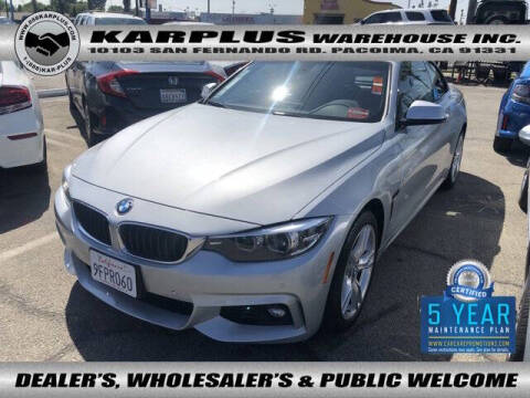 2018 BMW 4 Series for sale at Karplus Warehouse in Pacoima CA