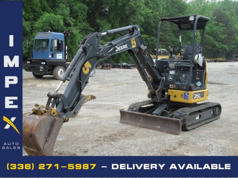 2017 John Deere 26G