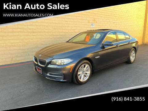 2014 BMW 5 Series for sale at Kian Auto Sales in Sacramento CA