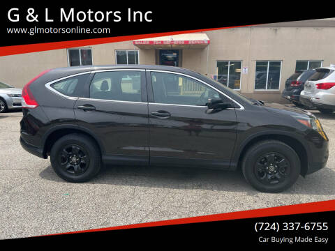 2014 Honda CR-V for sale at G & L Motors Inc in New Kensington PA