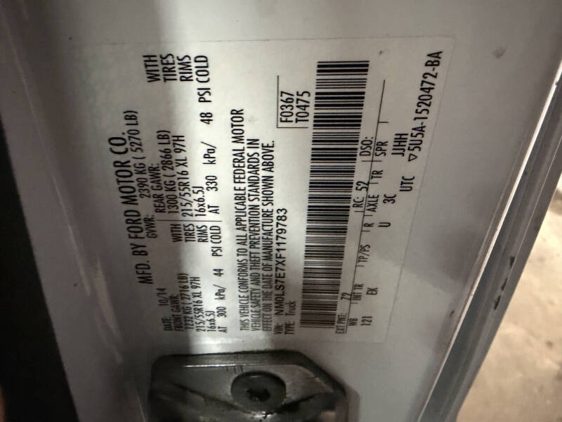 2015 Ford Transit Connect XL