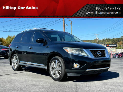 2013 Nissan Pathfinder for sale at Hilltop Car Sales in Knoxville TN