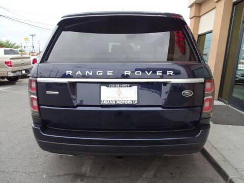 2018 Land Rover Range Rover Supercharged