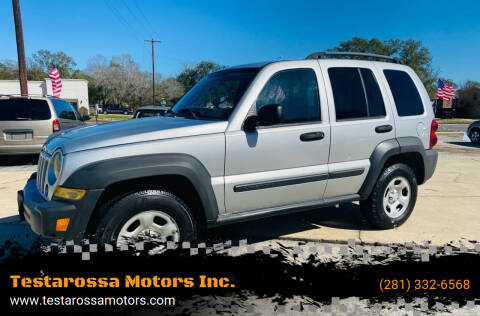 2006 Jeep Liberty for sale at Testarossa Motors Inc. in League City TX