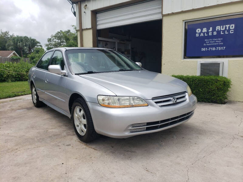 2001 Honda Accord for sale at O & J Auto Sales in Royal Palm Beach FL