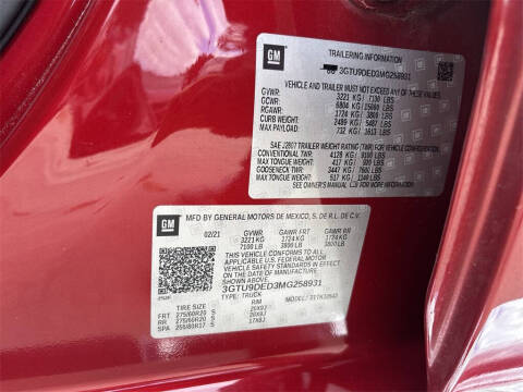 2021 GMC Sierra 1500