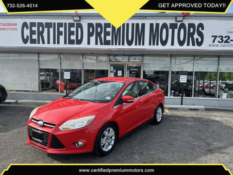 2012 Ford Focus for sale at Certified Premium Motors in Lakewood NJ