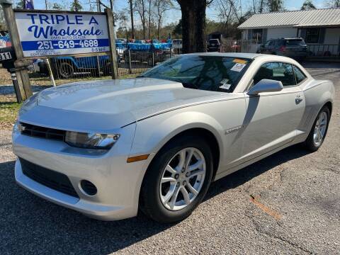 2015 Chevrolet Camaro for sale at Triple A Wholesale llc in Eight Mile AL