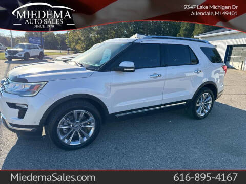 2019 Ford Explorer for sale at Miedema Auto Sales in Allendale MI