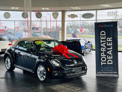 2019 Volkswagen Beetle Convertible for sale at CarDome in Detroit MI