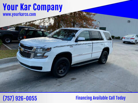 2015 Chevrolet Tahoe for sale at Your Kar Company in Norfolk VA