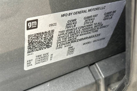 2021 Chevrolet Tahoe RST