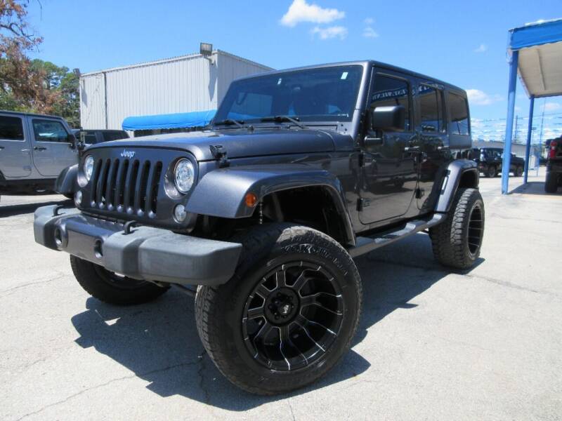 2017 Jeep Wrangler Unlimited for sale at Quality Investments in Tyler TX