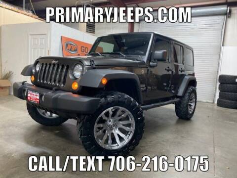 2016 Jeep Wrangler Unlimited for sale at PRIMARY AUTO GROUP Jeep Wrangler Hummer Argo Sherp in Dawsonville GA