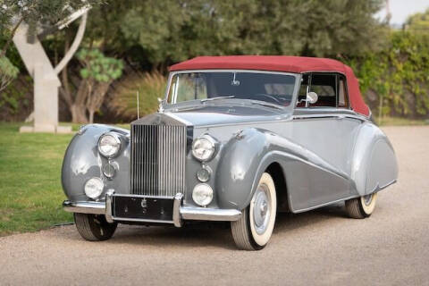 1954 Rolls-Royce Silver Dawn Drophead Coupe for sale at Gullwing Motor Cars Inc in Astoria NY