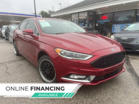 2017 Ford Fusion for sale at ECAUTOCLUB LLC in Kent OH