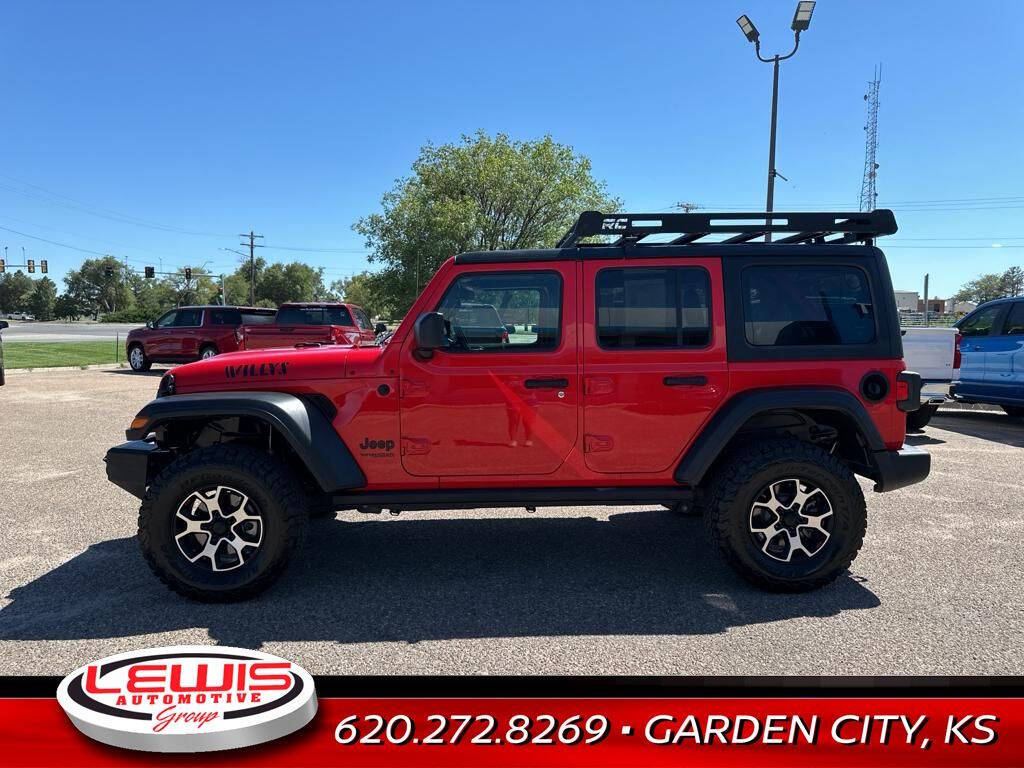 2021 Jeep Wrangler Unlimited for sale at Lewis Chevrolet of Garden City in Garden City, KS