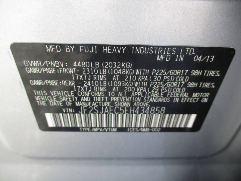 2014 Subaru Forester 2.5i Premium