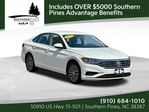 2021 Volkswagen Jetta for sale at PHIL SMITH AUTOMOTIVE GROUP - Pinehurst Nissan Kia in Southern Pines NC