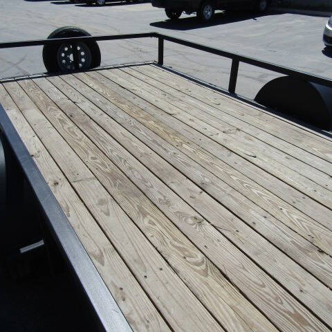 2023 HTC 83" X 12FT UTILITY TRAILER
