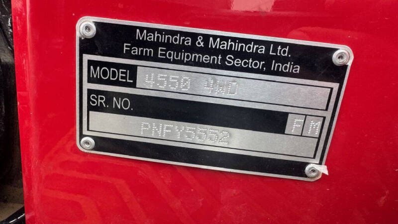 2021 Mahindra 4550 4X4