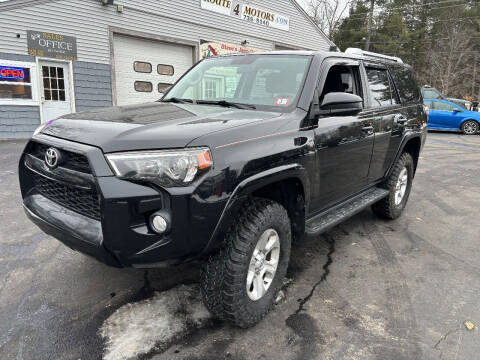 2016 Toyota 4Runner for sale at Route 4 Motors INC in Epsom NH