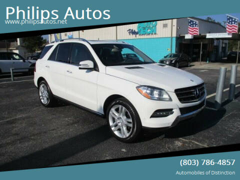 2014 Mercedes-Benz M-Class for sale at Philips Autos in Columbia SC