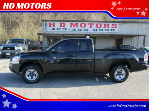 2007 Mitsubishi Raider for sale at HD MOTORS in Kingsport TN
