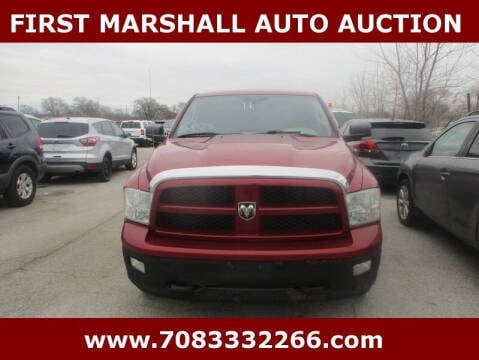2011 Dodge Ram 1500 for sale at First Marshall Auto Auction in Harvey IL
