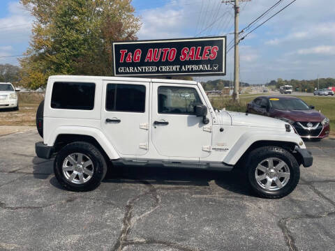 2013 Jeep Wrangler Unlimited for sale at T & G Auto Sales in Florence AL