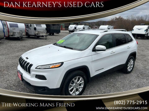 2015 Jeep Cherokee for sale at DAN KEARNEY'S USED CARS in Center Rutland VT