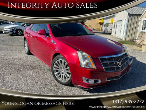 2010 Cadillac CTS for sale at Integrity Auto Sales in Brownsburg IN