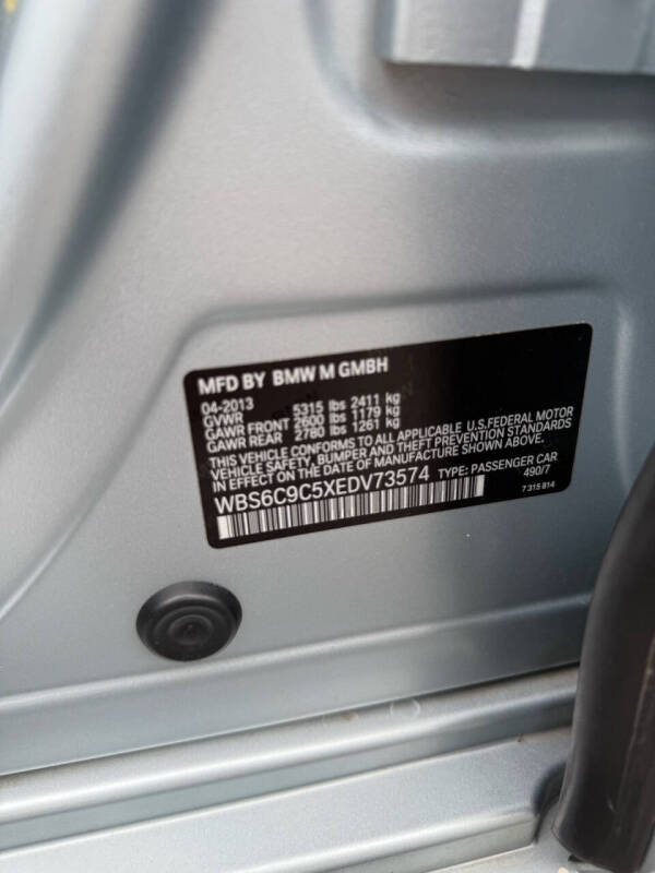 2014 BMW M6 Gran Coupe