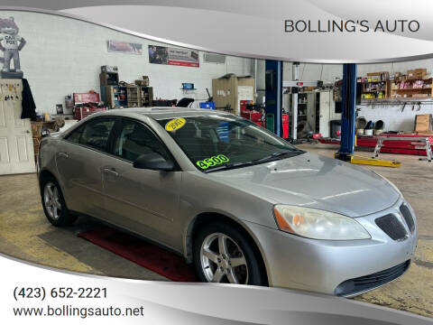 2007 Pontiac G6 for sale at BOLLING'S AUTO in Bristol TN