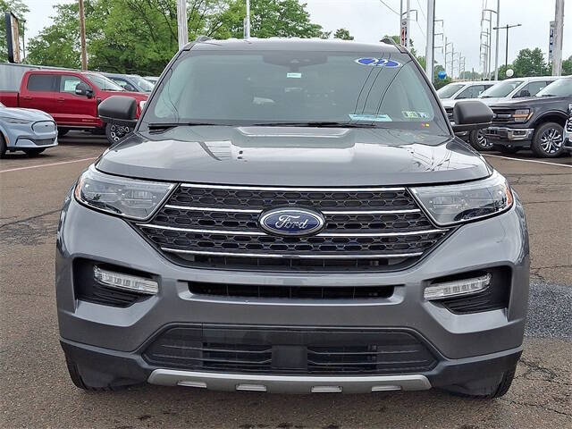 Used 2022 Ford Explorer XLT with VIN 1FMSK8DH0NGB42151 for sale in Philadelphia, PA