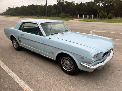 1966 Ford Mustang for sale at TROPHY MOTORS in New Braunfels TX