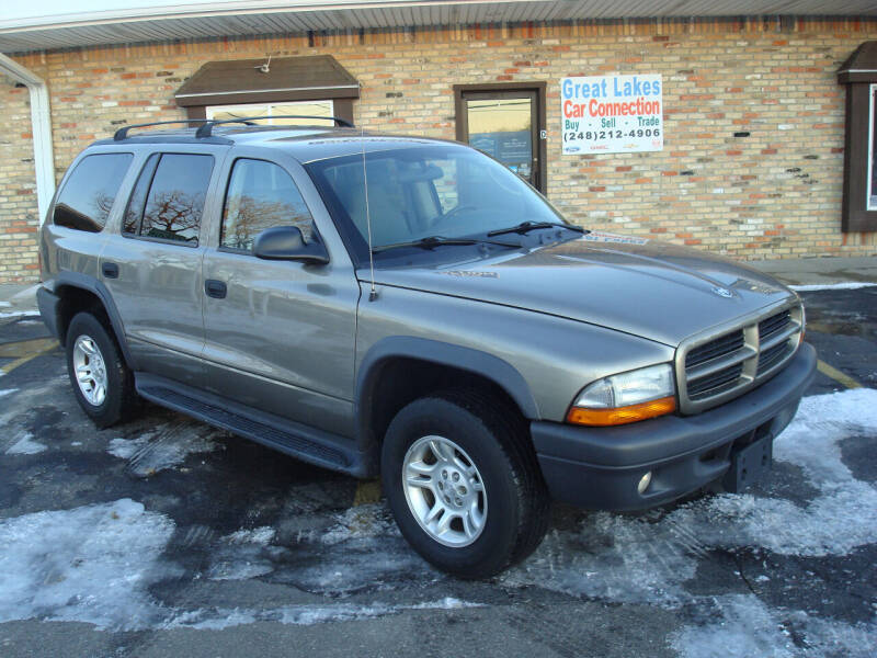 2003 Dodge Durango for sale at Great Lakes Car Connection in Metamora MI