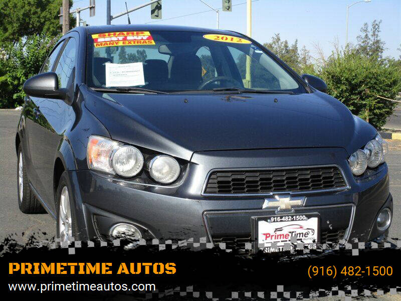 2012 Chevrolet Sonic for sale at PRIMETIME AUTOS in Sacramento CA