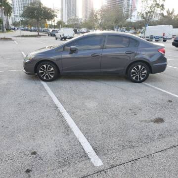 2015 Honda Civic for sale at OLAVTO EXPORT INC in Hollywood FL
