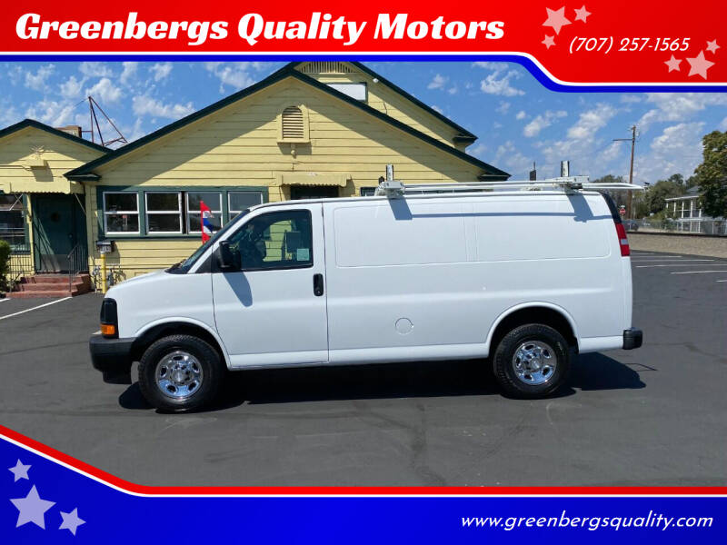 2017 Chevrolet Express Cargo for sale at Greenbergs Quality Motors in Napa CA