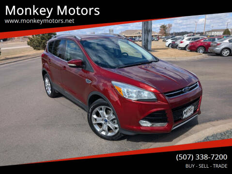 2014 Ford Escape for sale at Monkey Motors in Faribault MN