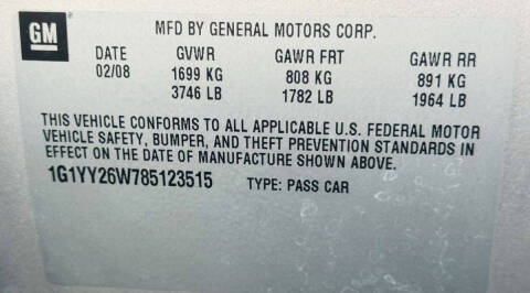 2008 Chevrolet Corvette