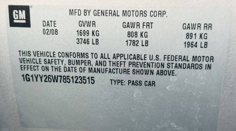 2008 Chevrolet Corvette